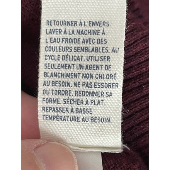 Y2K American Eagle Varsity Sweater Mens XL Oversized Knit Logo Academia Preppy - Picture 7 of 10